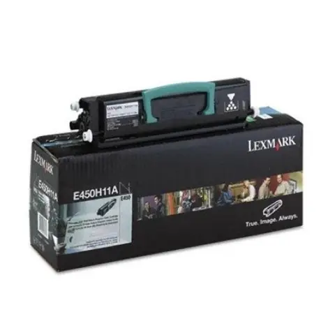 Toner Lexmark E450H11E Czarny do drukarek (Oryginalny)