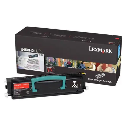Toner Lexmark E450H21E Black do drukarek (Oryginalny)
