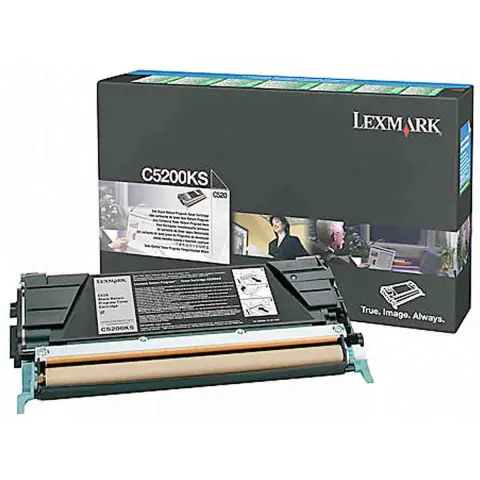 Toner Lexmark C5200KS Black do drukarek (Oryginalny) [4k]
