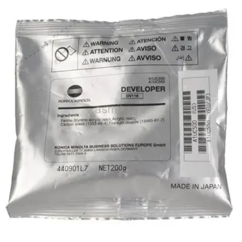 Developer Konica Minolta DV-116 / A1UC550 Black do kopiarek (Oryginalny)