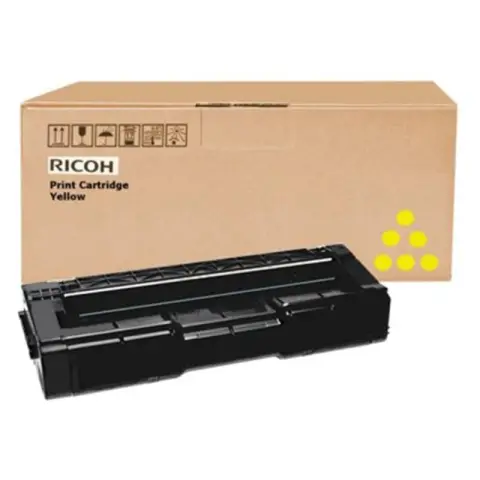 Toner Ricoh 406351 Yellow do drukarki (Oryginalny)