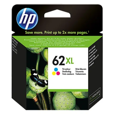 HP 62XL kolorowy - Tusz kolor C2P07AE do HP OfficeJet 200, 201, 250 Mobile, 5700, 5740, 5741, 5742, 5743, 5744, 5745, 80