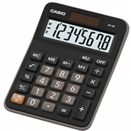 Casio kalkulator MX-8B-BK  | biurowy | 8 miejsc | Czany-5194710