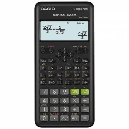 Casio kalkulator FX-350ESPLUS-2 | naukowy | 252 funkcji | Czarny-5194765