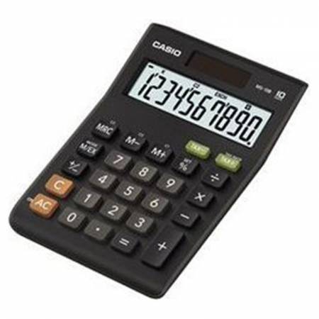 Casio kalkulator MS-10B-S | biurowy | 10 miejsc | Czarny-5194780