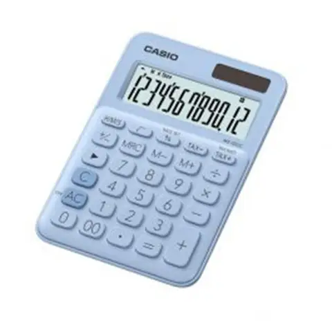 Casio kalkulator MS-20UC-LB-S | biurowy | 12 miejsc | Jasnoniebieski-5194698