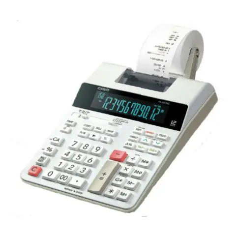 Casio kalkulator FR-2650RC | drukujący | 12 miejsc | Biały-5194723