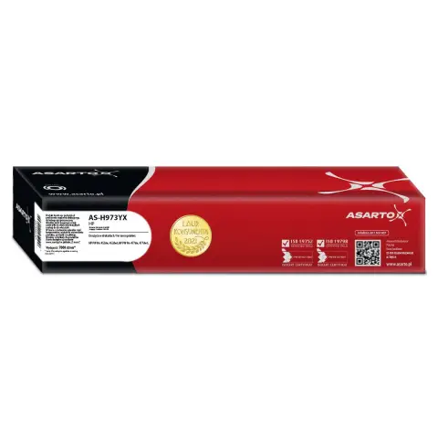 Tusz żółty do HP PageWide Pro 450, 452, 470, 477, 552, 570, 577 - Zamiennik HP F6T83AE / 973X