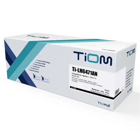 Toner Tiom do HP 502A | 3600 | cyan NEW-3753459