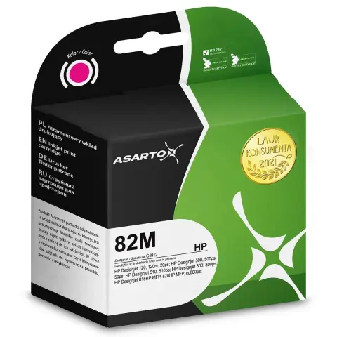 Zamiennik HP 82 magenta - C4912A tusz magenta