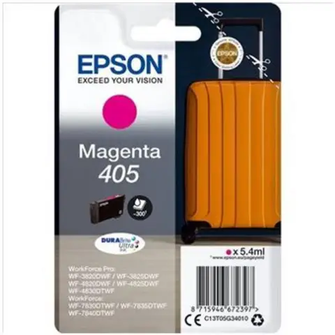 Tusz Epson 405XL  do WF-7835/7830D/7840DTWF | 14,7 ml | Magenta-5454918