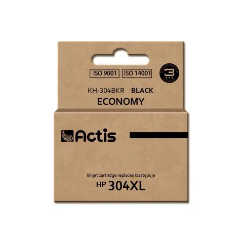 Actis KH-304BKR Tusz (zamiennik HP 304XL N9K08AE; Premium; 20 ml; czarny)-5614187