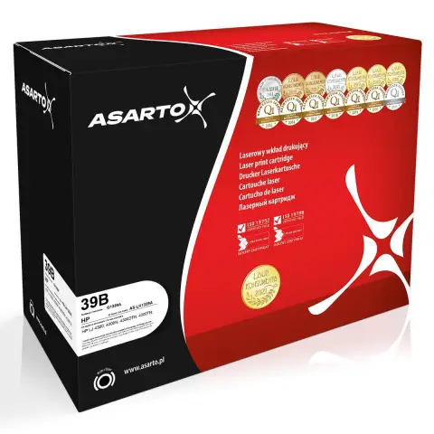 Toner AS-LH1339A Czarny do drukarek HP (Zamiennik HP 39A / Q1339A) [18k]