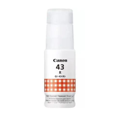 Canon GI-43R - Tusz czerwony do Canon Pixma G-540, G-640