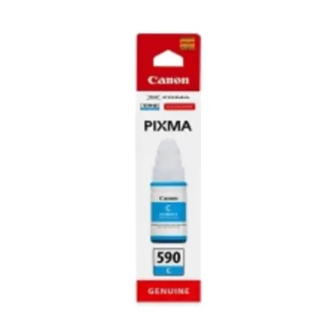 Canon GI-590C - Tusz cyan do Canon Pixma G-1500, G-1501, G-1510, G-1515, G-2500, G-2501, G-2510, G-3500, G-3501, G-3510,