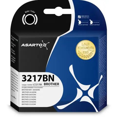 Brother LC3217BK zamiennik - Tusz czarny do Brother MFC-J6935, MFC-J6930, MFC-J6730, MFC-J6535, MFC-J6530, MFC-J5930, MF