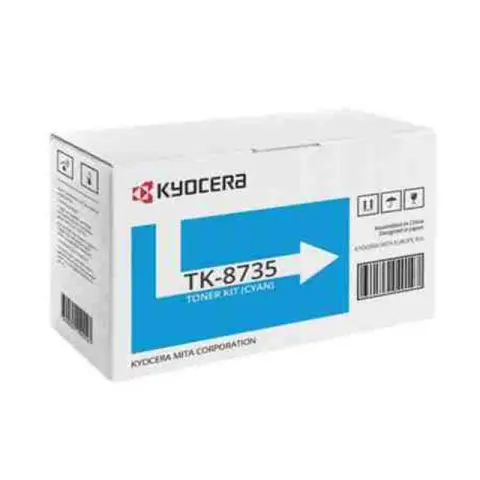 Kyocera TK-8735C - Toner cyan do Kyocera TASKalfa 7052CI, 7353CI, 8052CI, 5353CI