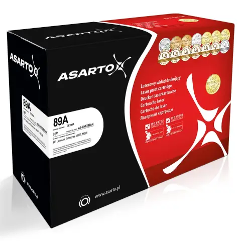 Toner 89A do HP LaserJet Enterprise M507, M528 - Zamiennik CF289A