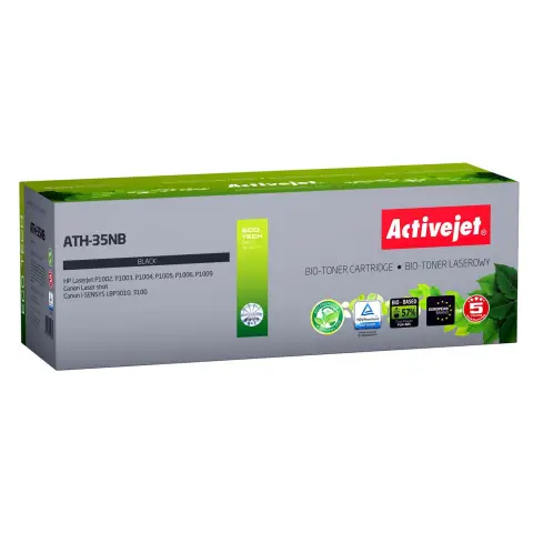 BIO Toner Activejet ATH-35NB (zamiennik HP 35A CB435A, Canon CRG-712; Supreme; 1800 stron; czarny)