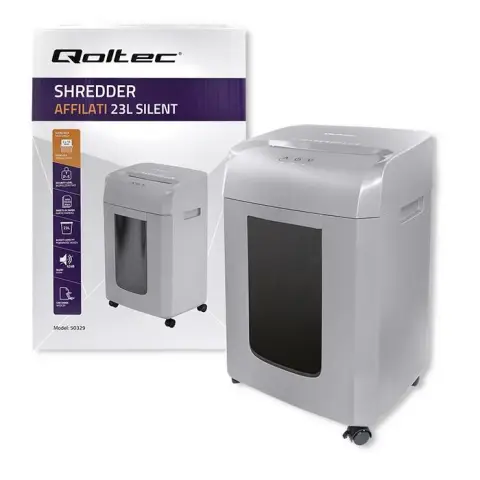 QOLTEC NISZCZARKA AFFILATI 23L SILENT | MICRO CUT-6251681
