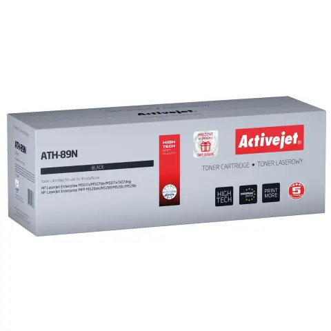 Toner Activejet ATH-89N (zamiennik HP CF289A; Supreme; 5000 stron; black) - z chipem