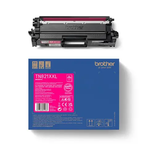 Brother TN821XXLM - Toner magenta XXL do Brother HL-L9400, HL-L9430, HL-L9470, MFC-EX670, MFC-L9600, MFC-L9630, MFC-L963