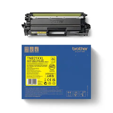 Brother TN821XXLY - Toner żółty XXL do Brother HL-L9400, HL-L9430, HL-L9470, MFC-EX670, MFC-L9600, MFC-L9630, MFC-L9635,