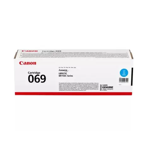 Canon 069 cyan - Toner do Canon i-SENSYS LBP-673cdw, MF-750, MF-752cdw, MF-754cdw