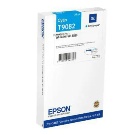 Epson T9082 - Tusz cyan XL do Epson WF-6000, WF-6090, WF-6590