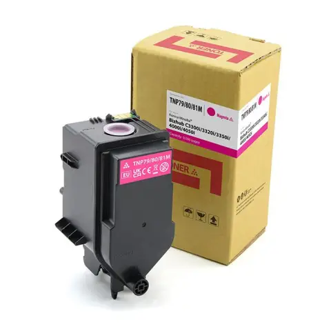 Toner magenta do Konica Minolta Bizhub C3300i, C4000i - Zamiennik TNP81M