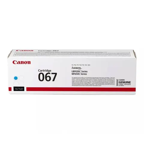 Canon CRG-067C - Toner 067 cyan do Canon i-SENSYS LBP-630, LBP-631, LBP-633, MF-650, MF-651, MF-655, MF-657