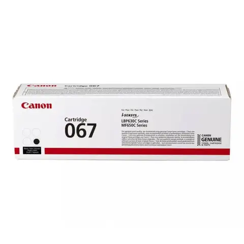 Canon CRG-067BK - Toner 067 czarny do Canon i-SENSYS LBP-630, LBP-631, LBP-633, MF-650, MF-651, MF-655, MF-657