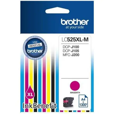 Brother LC525XL-M - Tusz magenta do Brother DCP-J100, DCP-J105, MFC-J200