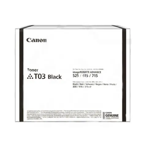 Canon T03 - Toner czarny do Canon IR-520, IR-525, IR-527, IR-610, IR-615, IR-617, IR-710, IR-715, IR-717, IR-790, IT-795