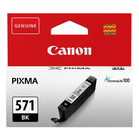 Tusz Canon CLI-571BK  Black do drukarek (Oryginalny) [7ml]