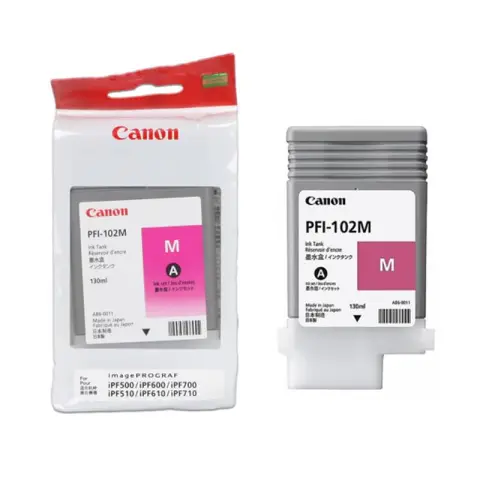 Canon PFI-102M - Tusz magenta do Canon IPF-500, IPF-510, IPF-600, IPF-605 ...