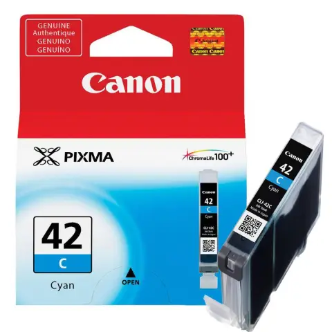 Tusz Canon CLI-42C Cyan do drukarek (Oryginalny) [13ml]