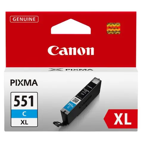 Tusz Canon CLI-551C XL Cyan do drukarek (Oryginalny) [11 ml]