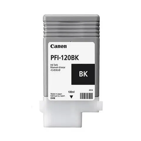 Canon PFI-120BK - Tusz czarny do Canon TM-200, TM-205, TM-300, TM-305