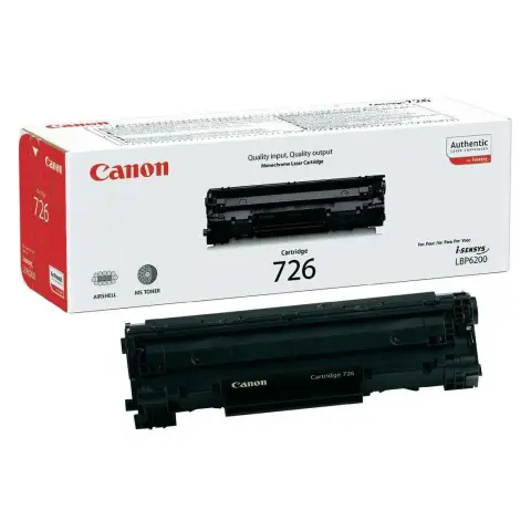 Toner Canon CRG-726 Czarny do drukarek (Oryginalny)