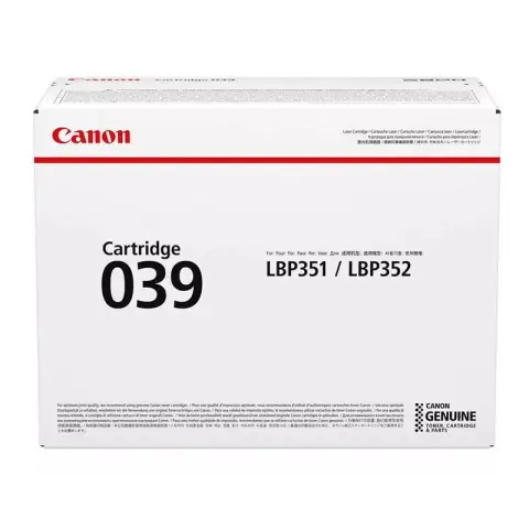 Canon 039 - Toner CRG-039 czarny do Canon LBP-351, LBP-352
