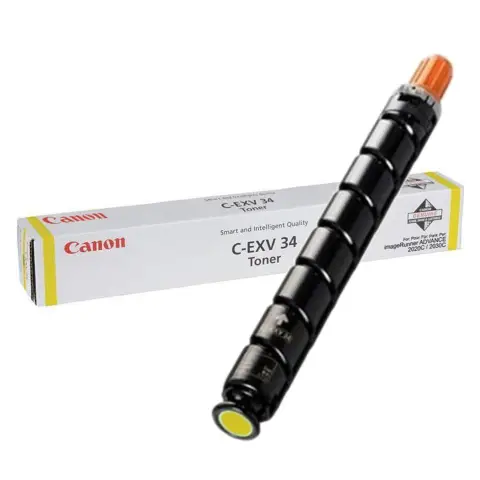 Toner Canon C-EXV34 Yellow do kopiarek (Oryginalny)