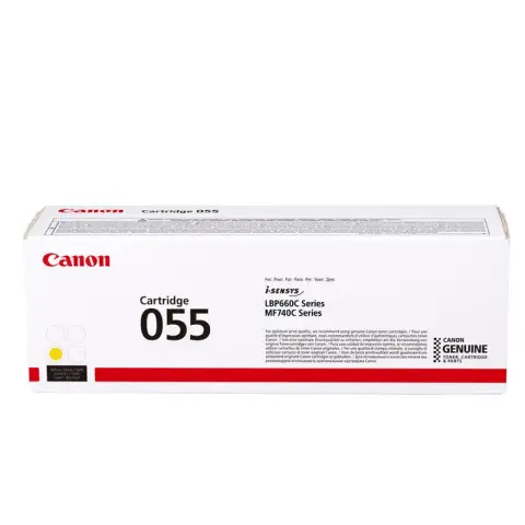 Toner żółty 055 do Canon LBP-660, LBP-662, LBP-663, LBP-664, MF-740, MF-741, MF-742, MF-743, MF-744, MF-745, MF-746 - Ca