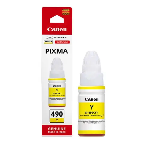 Canon GI-490Y - Tusz żółty do Canon G1400, G2200, G2400, G3200, G3400