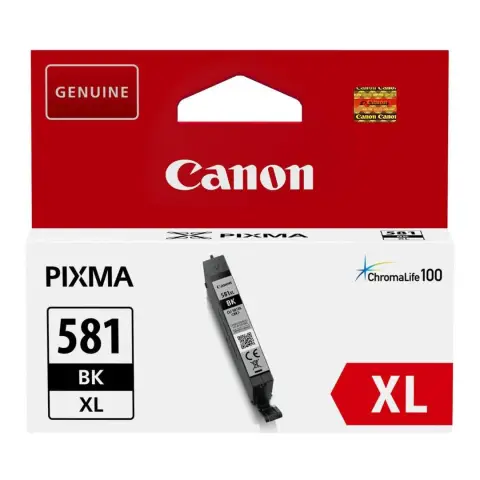 Canon CLI-581BK XL - Tusz czarny 581BKXL do Canon TR-7500, TR-7550, TR-8500, TR-8550, TR-6100