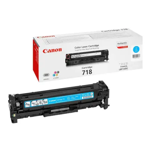 Toner Canon 718 Cyan CRG-718C