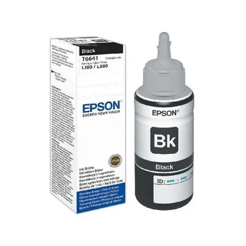 Tusz Epson T6641 Black do drukarek (Oryginalny) [70ml]
