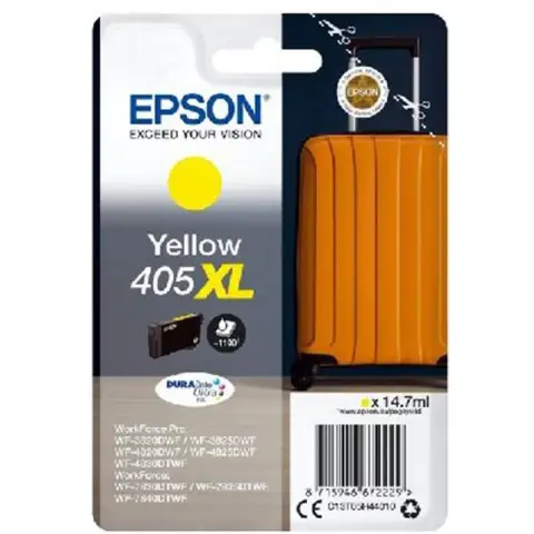 Tusz Epson 405XL do WF-7835/7830D/7840DTWF | 14,7 ml | Yellow-5454919