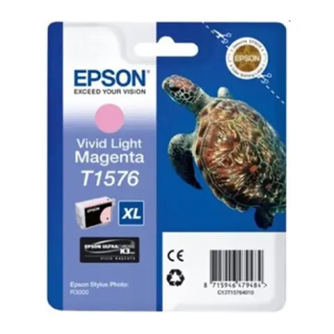Tusz Epson T1576 Light Magenta do drukarek (Oryginalny) [25.9ml]
