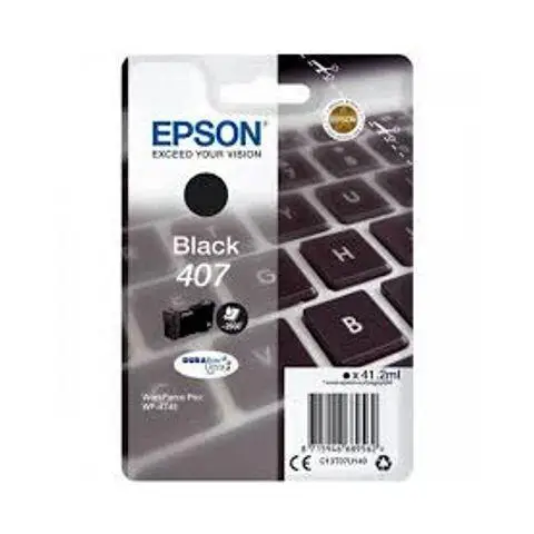 Tusz  Epson 407 do WF-4745DTWF | 41,2 ml | Black